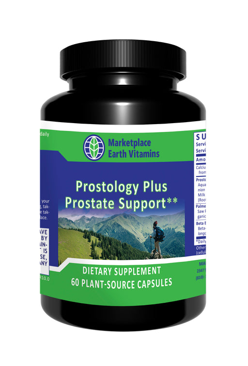 Prostology Plus Prostate Support - - Nutritional Supplement - - Bladder & Urinary Tract Support - MEV - Prostate Support - - - Marketplace Earth Vitamins, L.L.C.