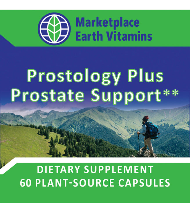 Prostology Plus Prostate Support -Premier Prostate Urinary Support* Dietary Supplement Nutraceutical Prostate Formula Premier Prostate and Urinary Health- Marketplace Earth Vitamins, L.L.C.